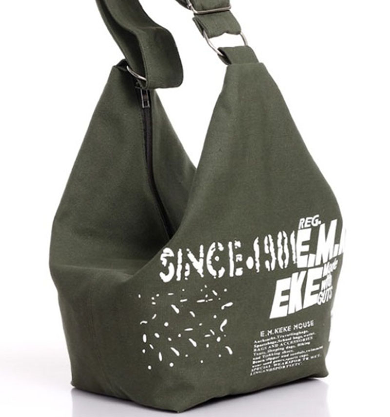 Damen Tasche Neue Marke Große Kapazität Brief Damen Leinwand Messenger Taschen Hochwertigem Mode Vintage