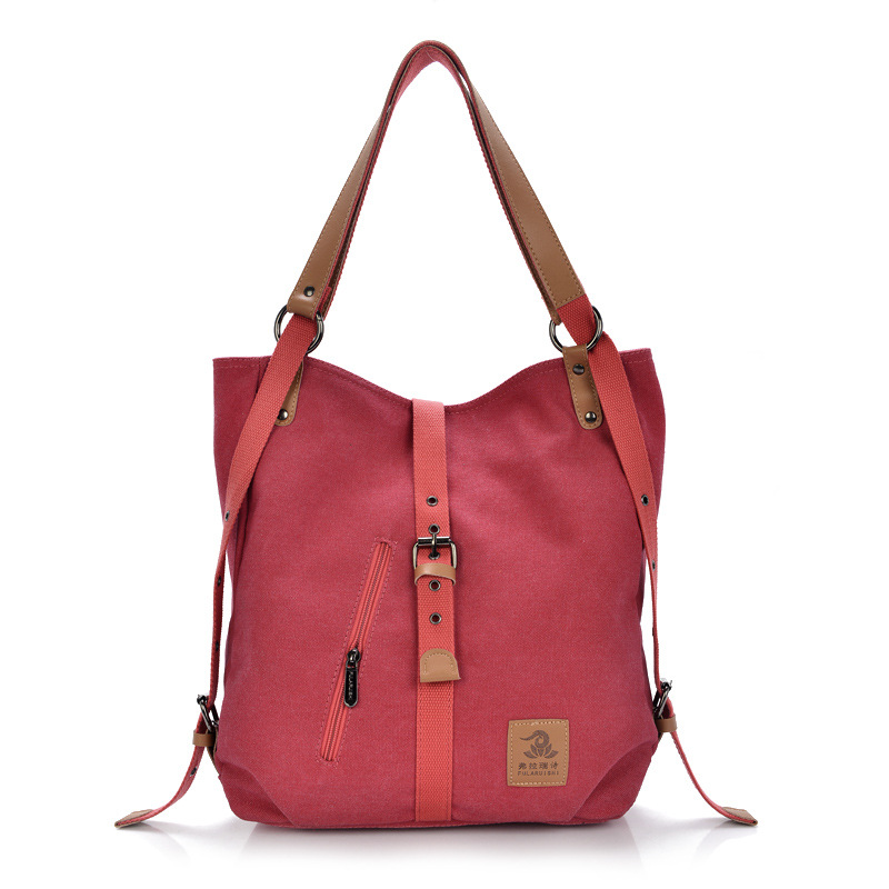 Freies Verschiffen Neue Mode Weibliche Handtasche Dame Mädchen Casual Leinwand Handtasche Schulter Damen