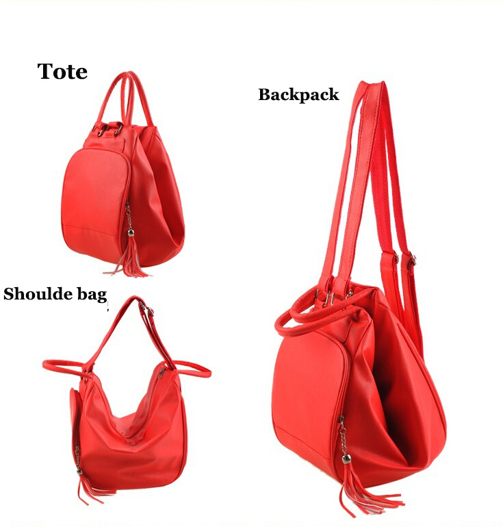 Neue Damen Mochilas adrette Reisetaschen Mädchen Schultaschen PU Leder täglichen Reisetasche Damen casual