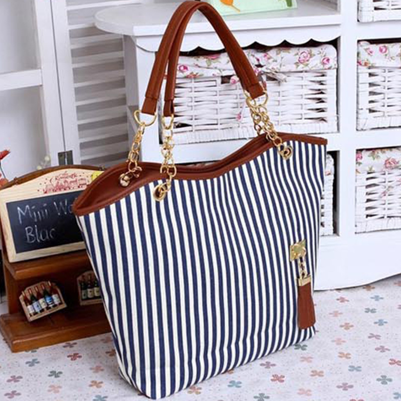 mode Damen's Dame straße Quaste Taschen Schnapp Candid Tote schulter beutel hand Leinwand