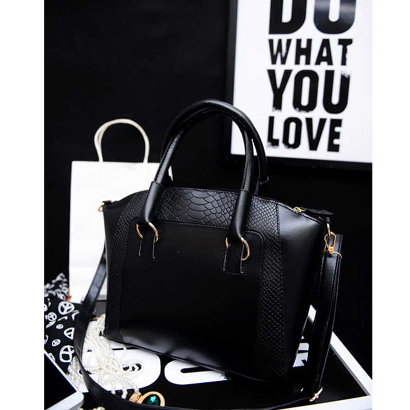 Alligator Muster Handtasche Damen Neue Mode Umhängetaschen Einfache Stil Umhängetasche Dame Leder Einkaufstasche