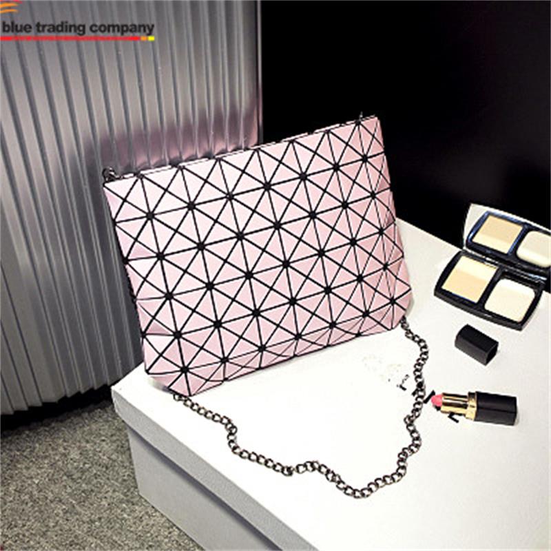 Japanische berühmte Marke Mode Geometrie PU Leder Schultertasche Einkaufstasche Handtasche Tote Geldbeutel