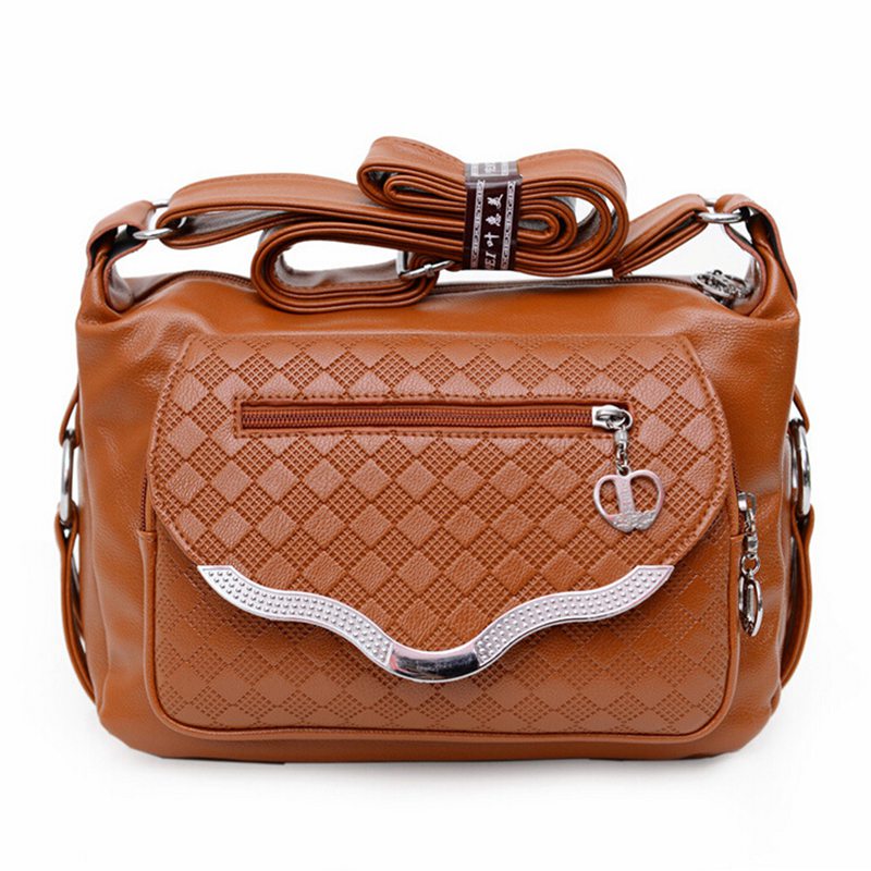 Damen messenger bags Leder Handtasche mittleren alters modelle Schultertasche crossbody mama Handtaschen beliebte