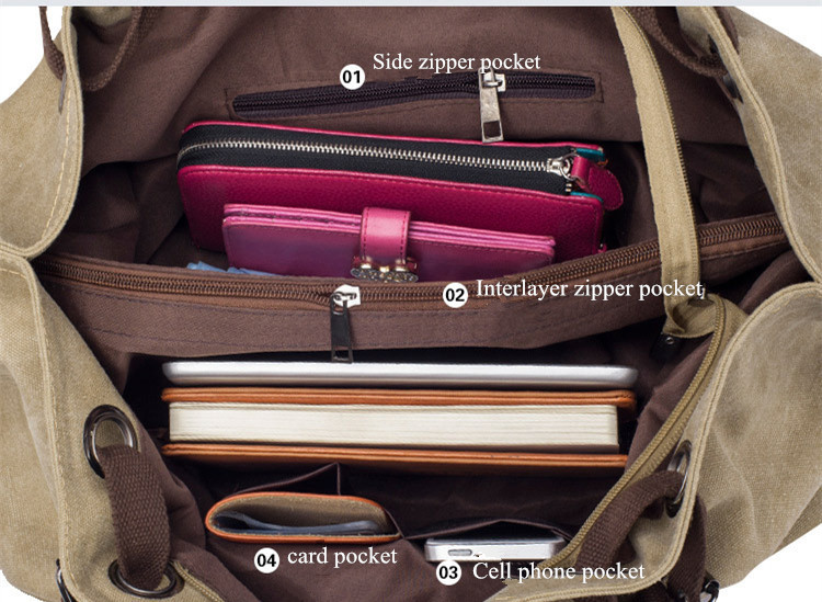 Weibliche Handtasche Damen große verdicken canvas tote messenger hobo Taschen femininas grandes schulterbeutel