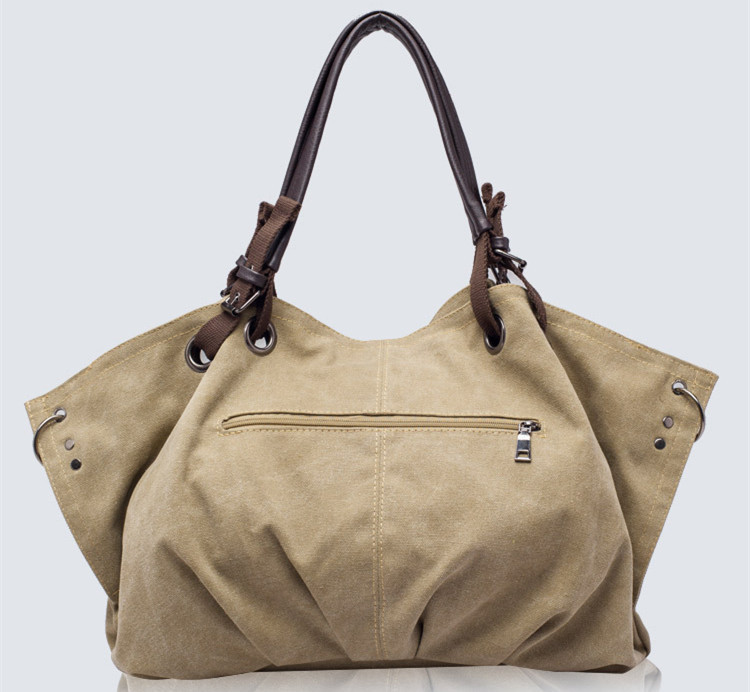 Weibliche Handtasche Damen große verdicken canvas tote messenger hobo Taschen femininas grandes schulterbeutel