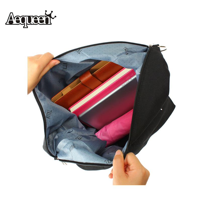 Heiße Damen Brief Schultertasche Reißverschluss Unregelmäßige Leinwand Crossedbody Damen Weibliche