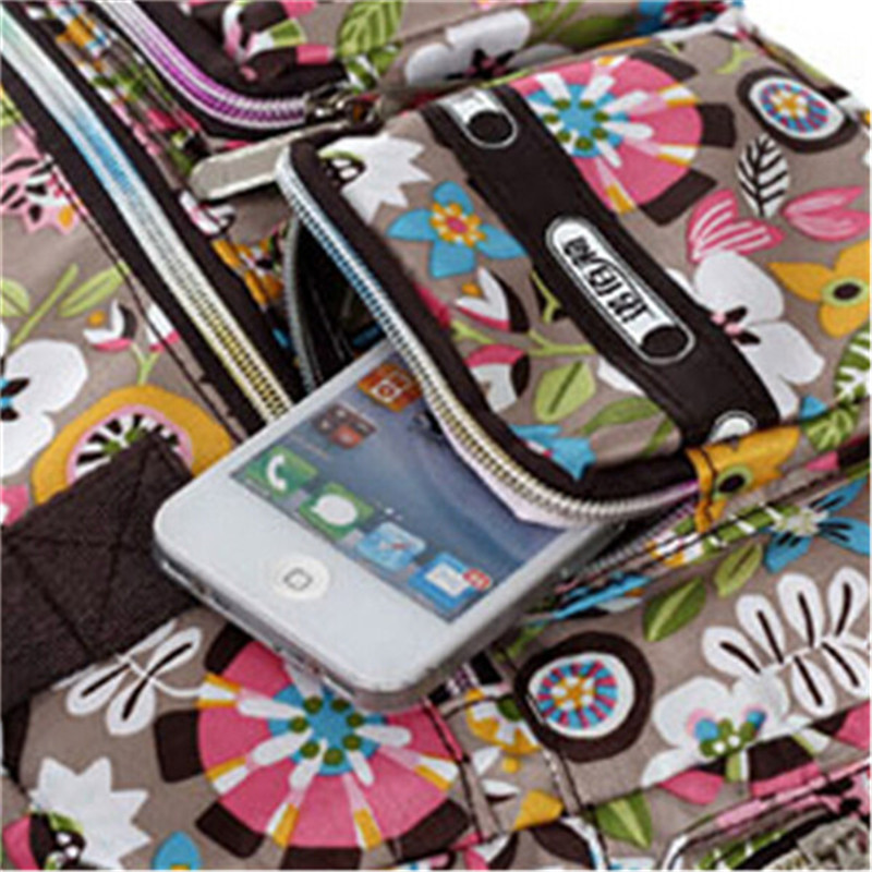 Damen Handtasche Neue Mode Druck Wasserdicht Nylon Schulter Messenger Bags Beiläufiger Damen Tasche