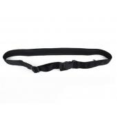 1 stück Schwarz Geld Gürtel Geheimfach versteckte Sicherheit Reise Taille Geld Gürtel