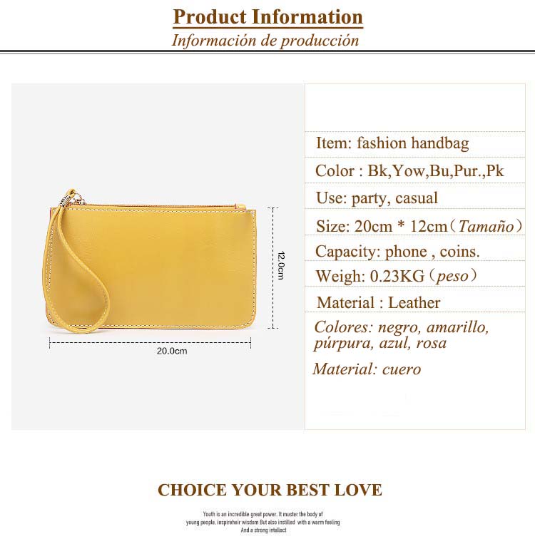 5 Farbe Damen Handtasche Schwarz Kupplung Geldbörse Abendtaschen Damen Marke Handtasche Gelb Pu Leder