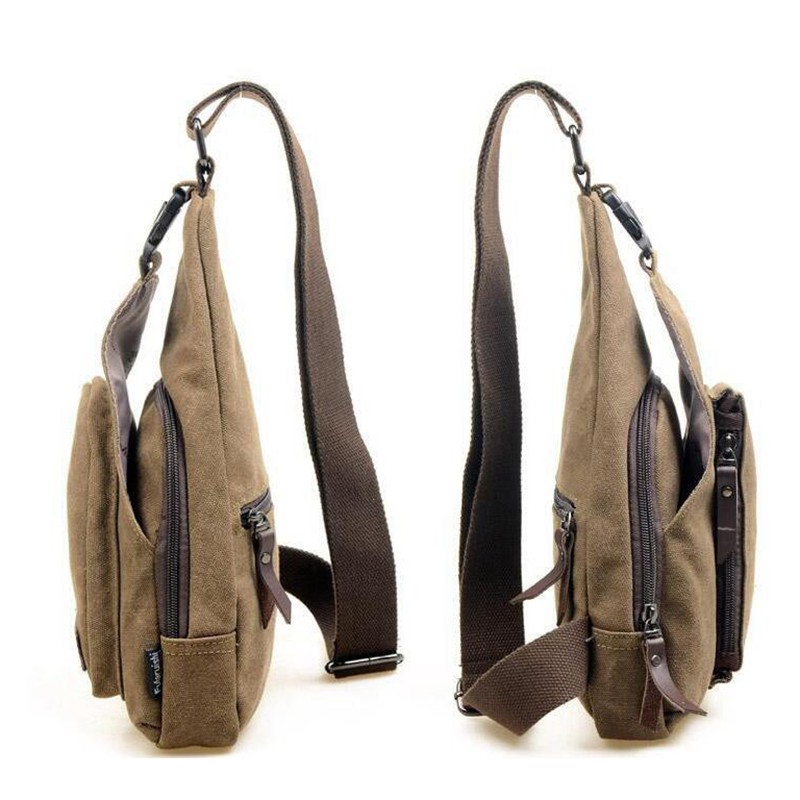neue Fashion Mann Umhängetasche Herren Sport Leinwand Messenger Bags Lässige Outdoor reisen Wandern