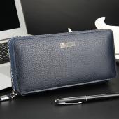 Marke Echtem Leder Männlichen Geldbörse Herren Handtaschen Lang Geschäft multifunktionale Geldbörse