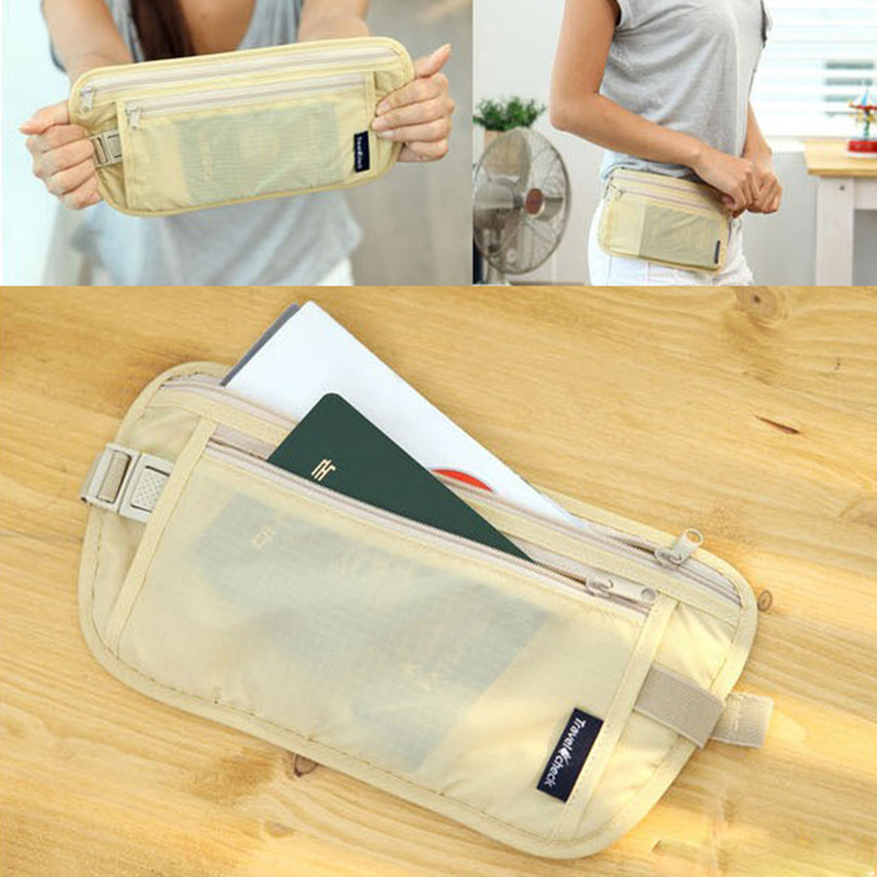 Reisen sport beutel Tasche versteckte kompakte sicherheitslösung Geld hüftgurt inhaber Tasche