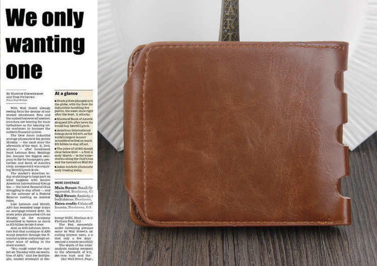 Heiß verkauf! Crazy Horse Haut Herren Brieftaschen Polo Brieftasche Für Herren Designer Marke Geldbörse