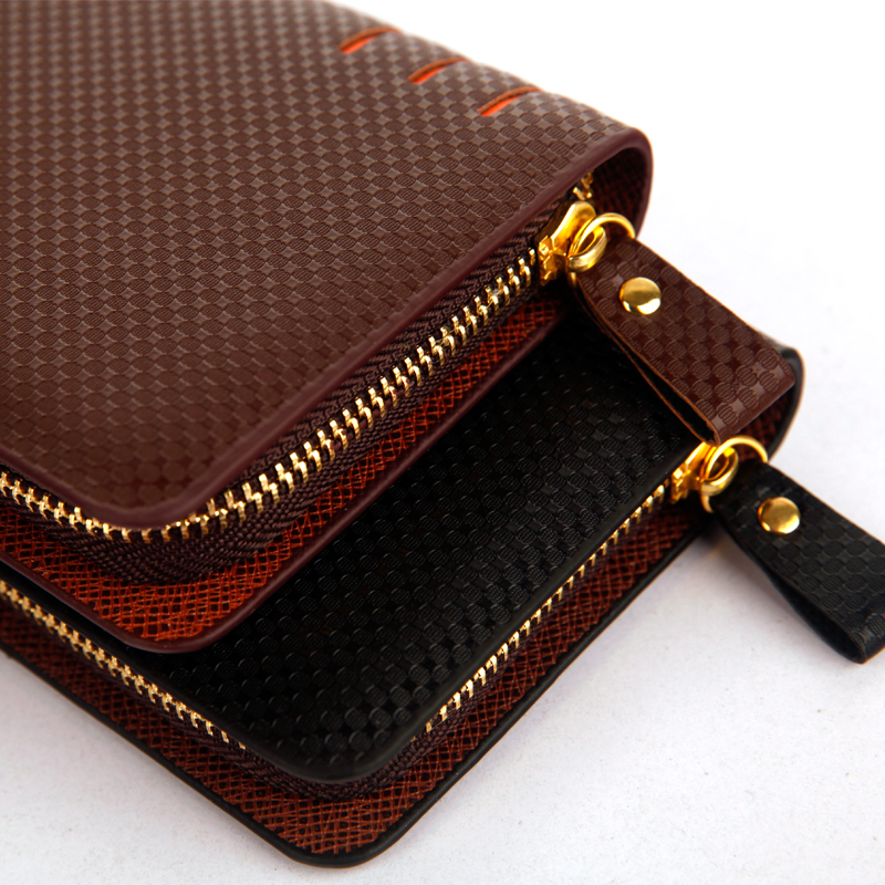 Neue Mode Marke Brieftasche Herren Brieftasche Business Gentleman Herren Handtasche Reißverschluss Geldböse