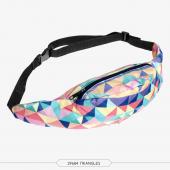3D Print Bauchtasche Tasche Hüfttasche multifunktionale Tasche Sport laufen bolso Reise Gürteltasche