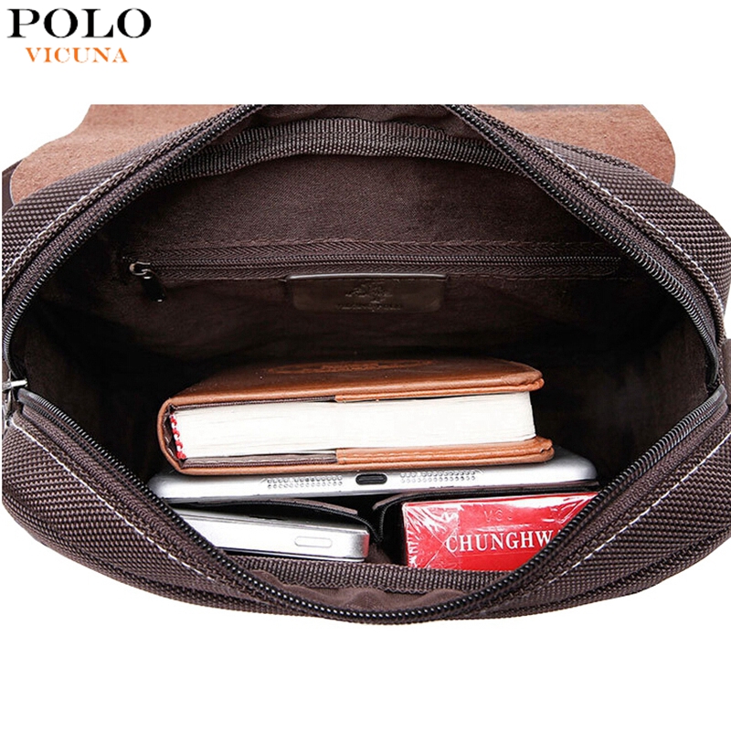 POLO Berühmte Marke Geschäfts Echtes Leder Messenger Bags Für Herren Matt Echt Leder