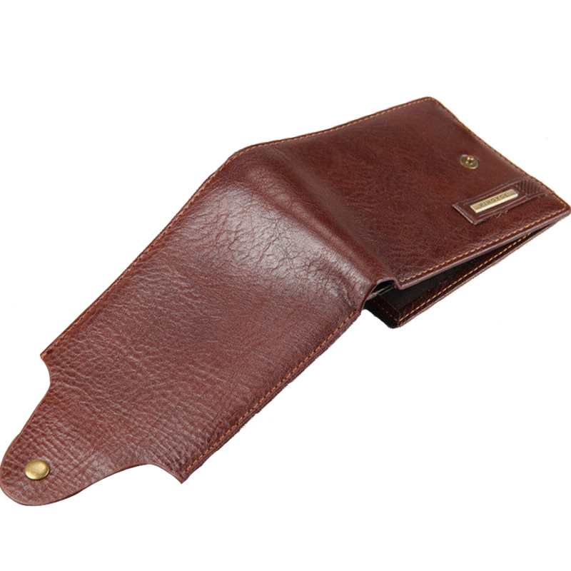 Herren Brieftaschen Leder Qualitätsgarantie Leder Geldbörse mit münzfach schwarz brwon Brieftasche