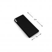 Split Leder Herren Brieftasche Langen Design Multifunktionalen Herren Schwarz Brieftasche Kartenhalter