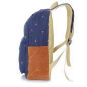 Niedlich Koreanischen Stil Doppelt Schulter Buch Taschen Mode Mädchen Damen Leinwand Punkte Schultasche