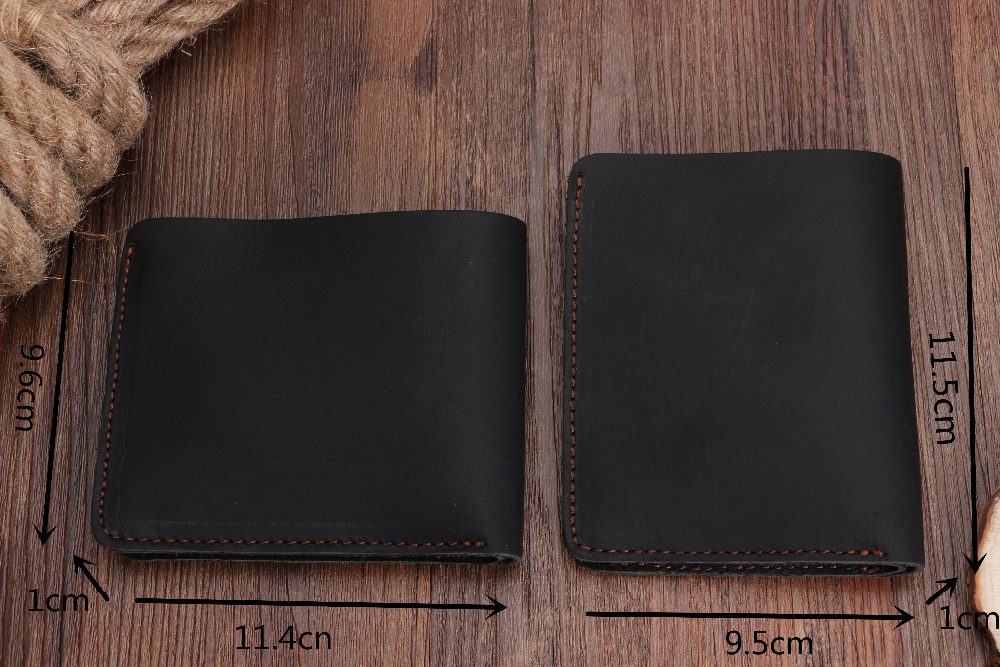 echtes Leder Herren Geldbörsen vintage styles luxus beliebte männlich carteira masculina