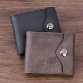 Herren Vintage PU Leder Mode Herren Geldbörsen Kreditkartenetui Schlank Bifold Geldbörse Herren