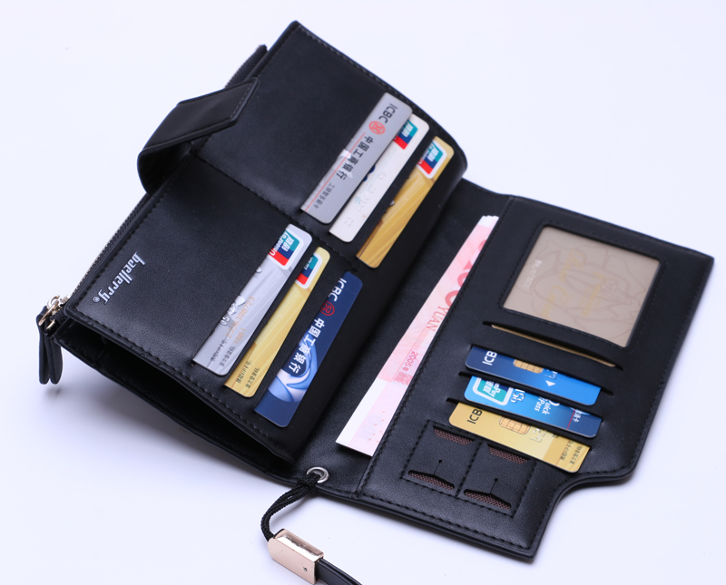 Herren haspmappe Reißverschluss Tasche männlichen kupplung multifunktions gute Leder Geldbörsen lange