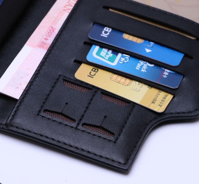 Herren haspmappe Reißverschluss Tasche männlichen kupplung multifunktions gute Leder Geldbörsen lange