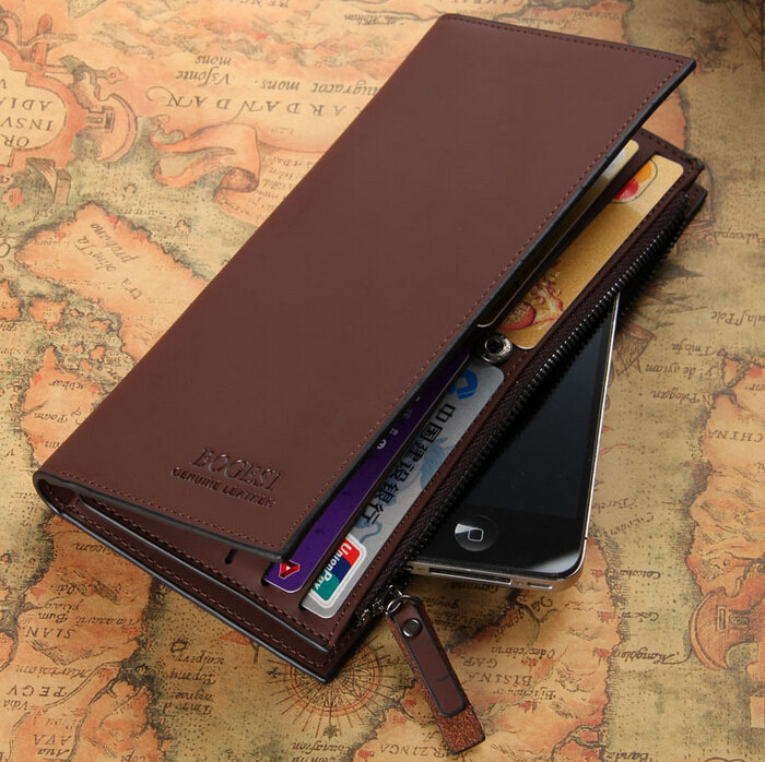 Hohe qualität Herren Brieftaschen Großhandel First class pu Lederne Handtasche lange Geldbörsen