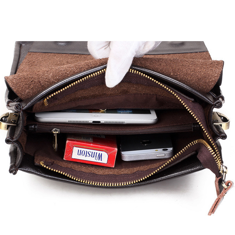 neue Mode Leder Herren Umhängetasche freizeitTasche Herren Umhängetasche business Tasche Hohe