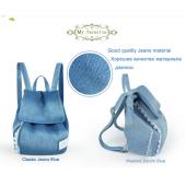 Damen Rucksäcke weibliche jeans spitze schulter retro sport Tasche denim satchel Damen Tasche Leinwand