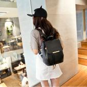 berühmte Marke Damen echt Leder Rucksack lady LederRucksack schul kordelzug Rucksack
