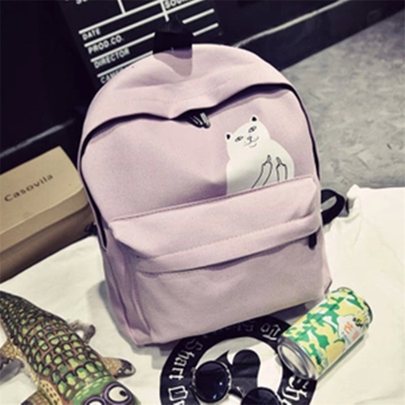 Damen Rucksack für Damen casual leinwand schule Rucksack mädchen Rucksäcke kleine mädchen Schultasche