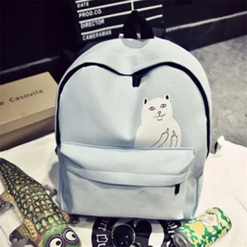 Damen Rucksack für Damen casual leinwand schule Rucksack mädchen Rucksäcke kleine mädchen Schultasche