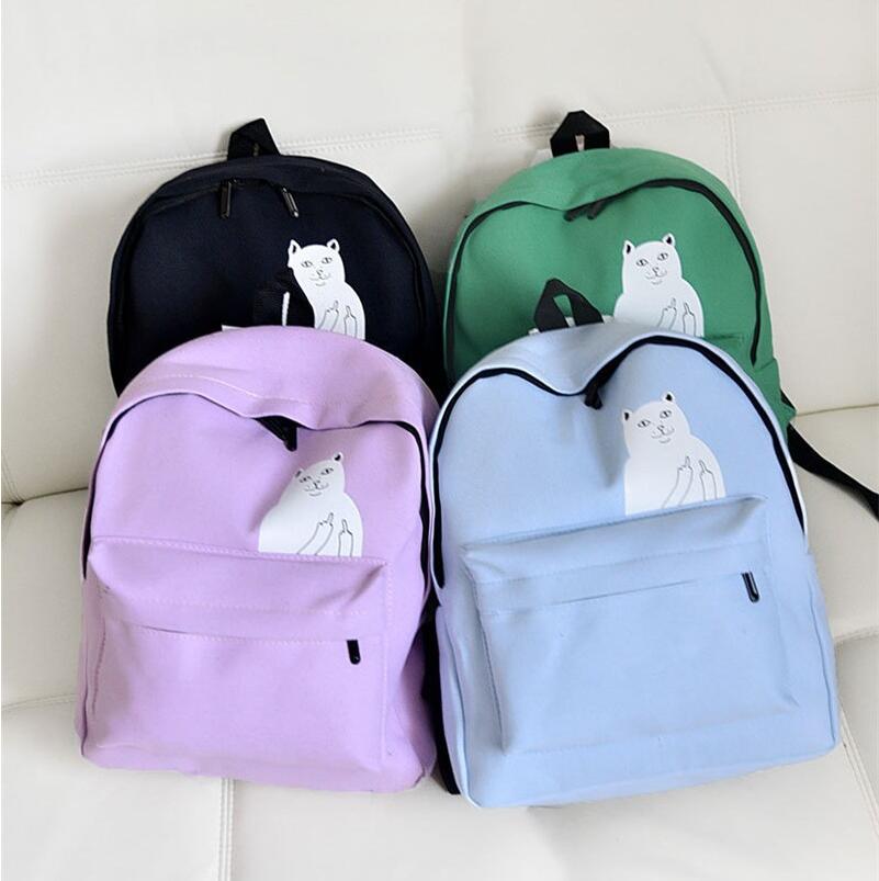 Damen Rucksack für Damen casual leinwand schule Rucksack mädchen Rucksäcke kleine mädchen Schultasche