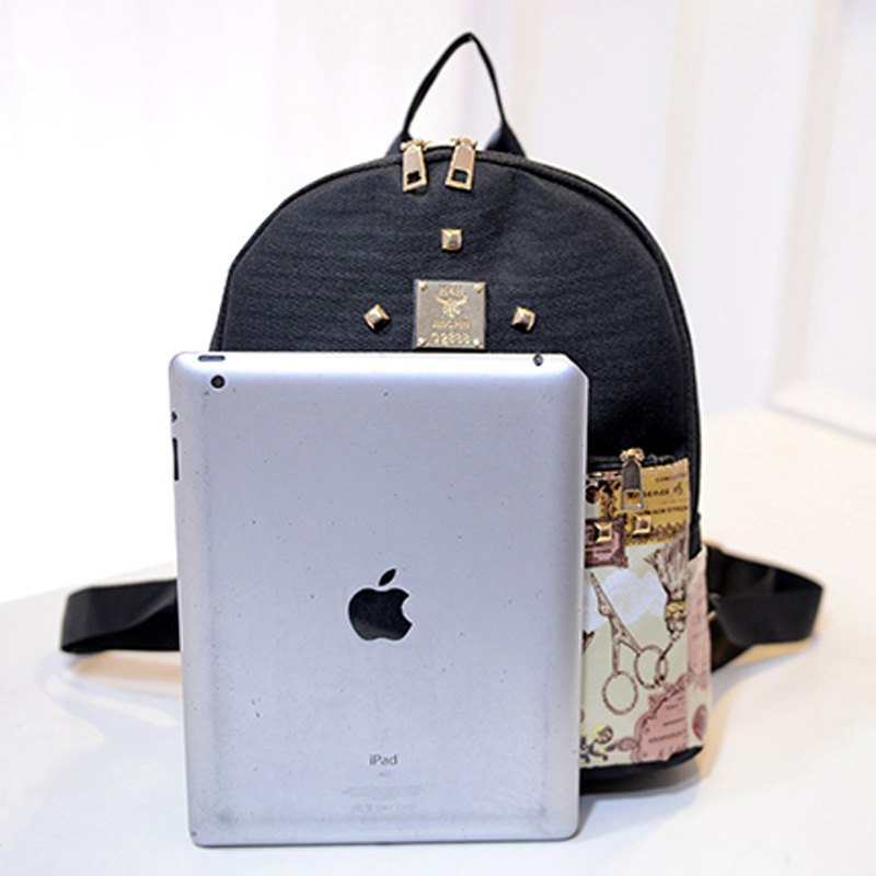 Mochilas Femininas New Günstige Berühmte Marke Damen Pu Leder Rucksack Rucksack Vintage Adrette Schultaschen