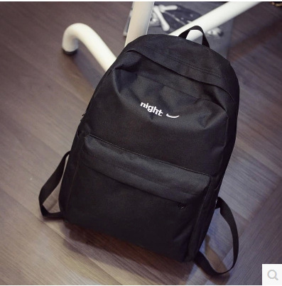 Nacht Tag Bestickt Leinwand Rucksack Neue Schule Rucksack Für Damen Teenager Mädchen Mochila Escolar Damen