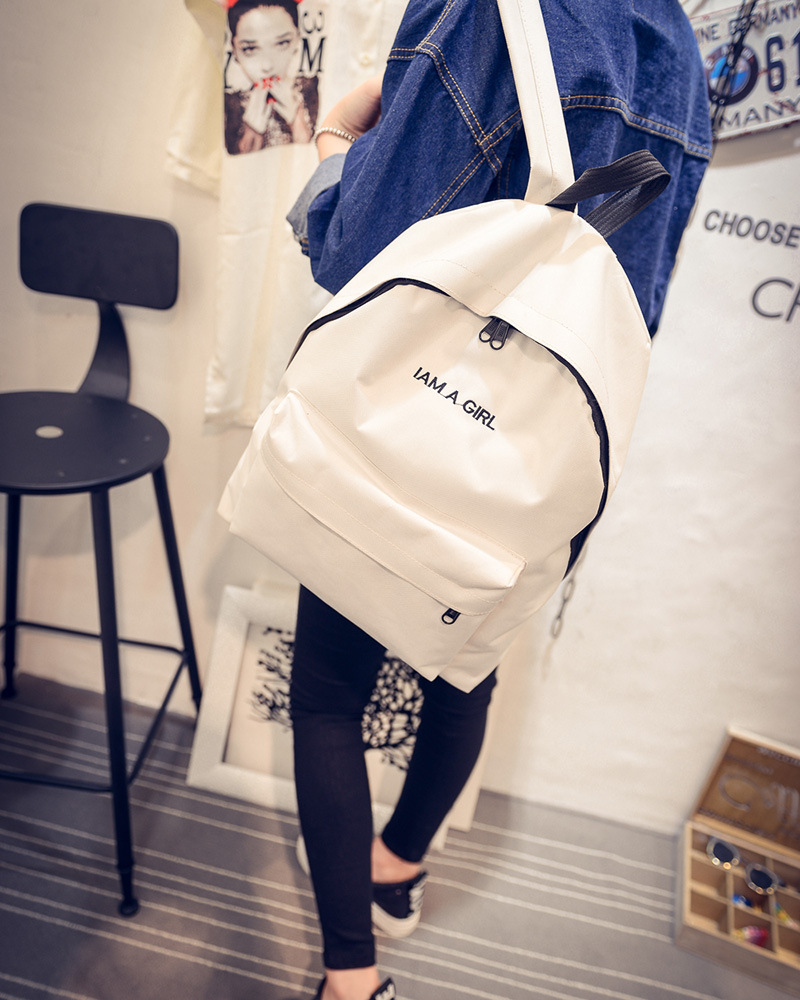 Ich Bin Ein Mädchen Neue Schule Rucksack Für Damen Mädchen Im Teenageralter Feminina Masculina Kind