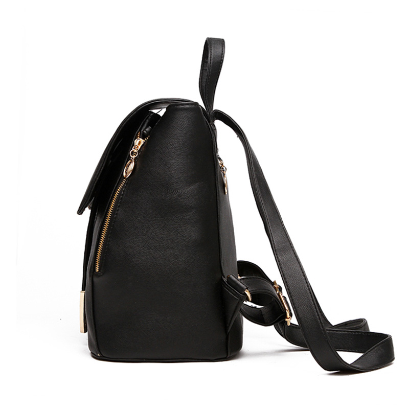 Rucksäcke Damen Mode Rucksack Pu Tasche Frische Rucksack Schultaschen Für Jugendliche Mochila Taschen Damen