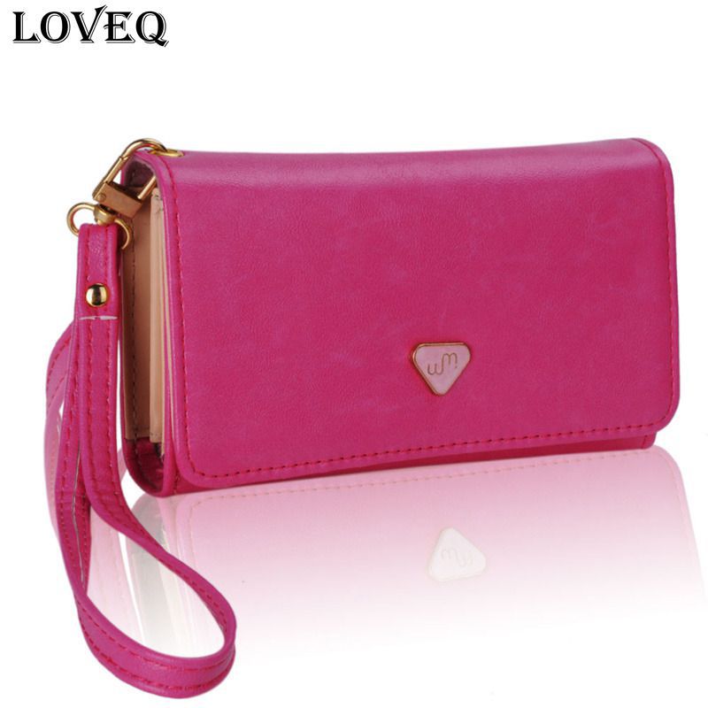 Fashion Multifunktionale Umschlag Damen Brieftasche Geldbörsen Clutch Bag Phone Abdeckung für iPhone 4 S