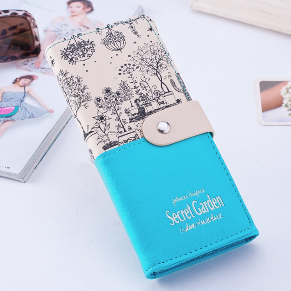 Sommer Stil Clutches Brieftaschen für Damen Pu Leder Geldbörse Weiblichen Lange Geldbörse Brieftasche