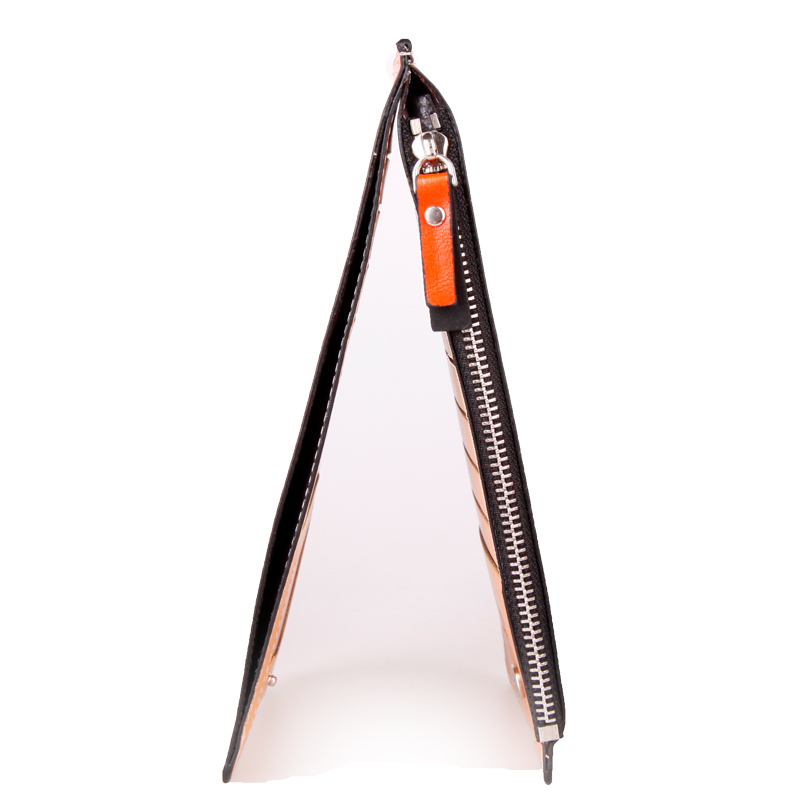 Huafei Neue Modemarke Brieftasche Damen Brieftasche Bunte Ultradünne Münze Reißverschluss