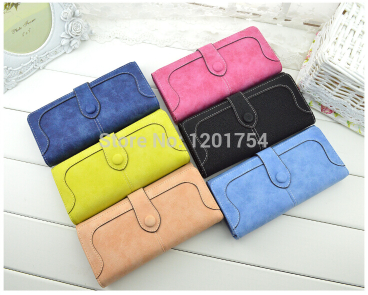 heißer Verkauf Damen Geldbörsen Dull Polnischen Brieftasche Tag Kupplungs Geldbeutel Handtaschen Wristlet