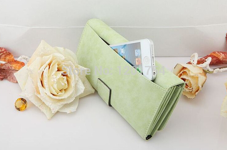 heißer Verkauf Damen Geldbörsen Dull Polnischen Brieftasche Tag Kupplungs Geldbeutel Handtaschen Wristlet