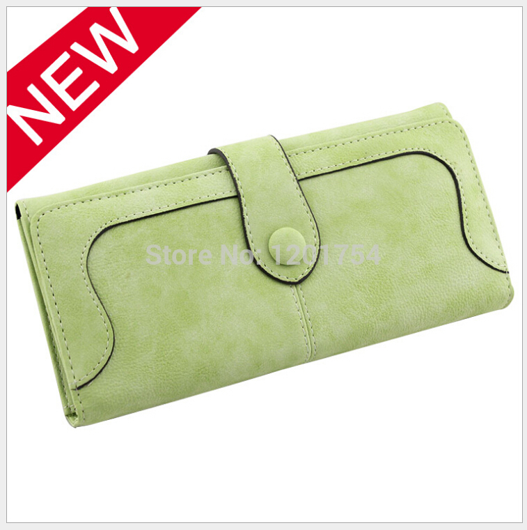 heißer Verkauf Damen Geldbörsen Dull Polnischen Brieftasche Tag Kupplungs Geldbeutel Handtaschen Wristlet