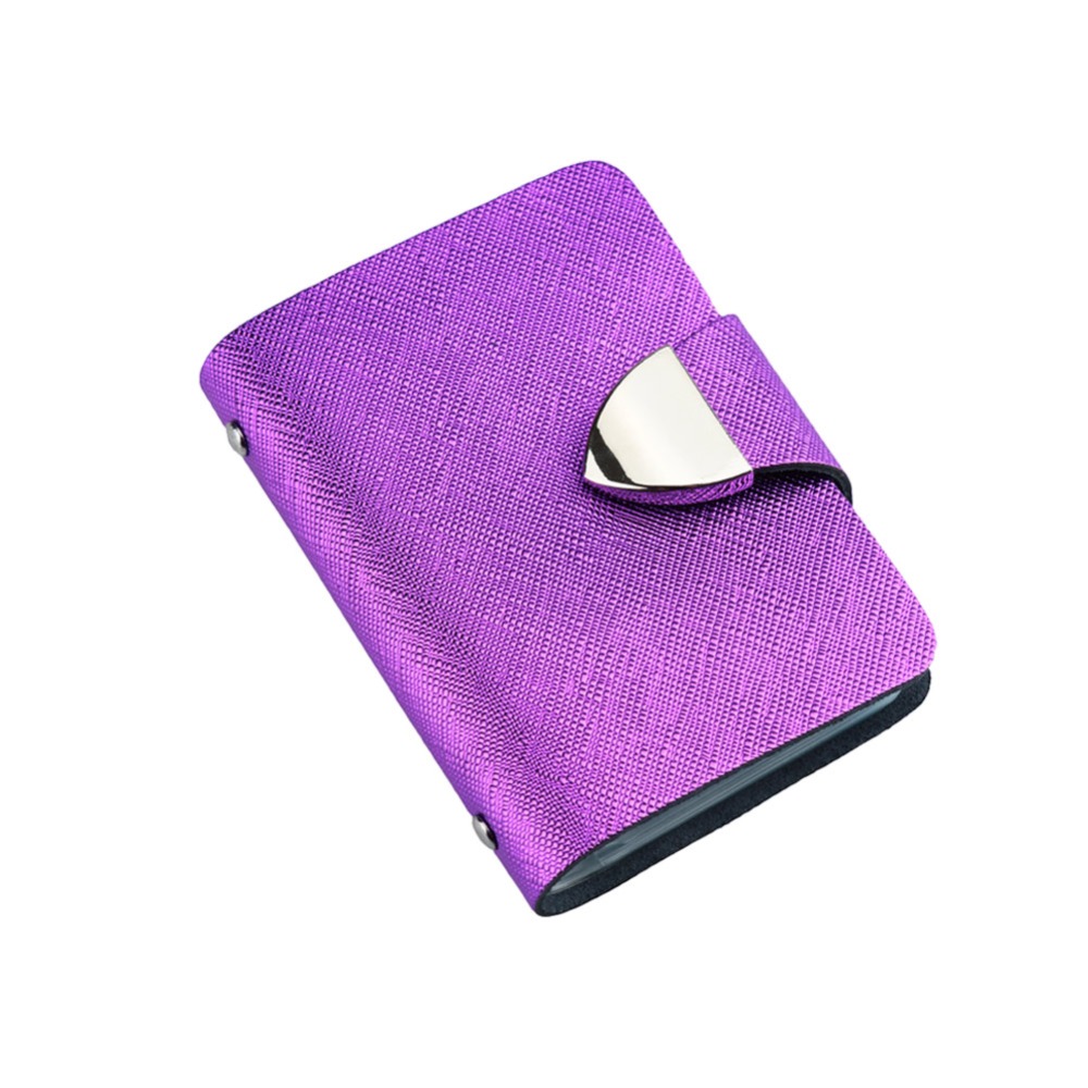 neue Mode Unisex KunstLeder Falten Design Mehrere Kartensteckplätze Hohe Qualität Kreditkarte ID Visitenkarte