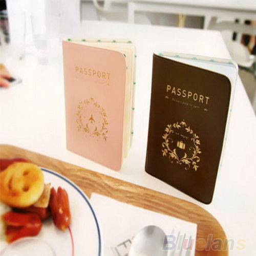 Reise Utility Einfache Passport Id kartenabdeckung Halter Reise halter Kasten schutz haut PVC