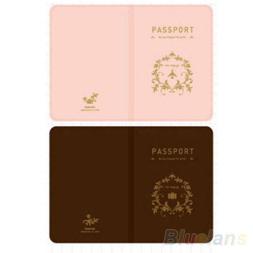 Reise Utility Einfache Passport Id kartenabdeckung Halter Reise halter Kasten schutz haut PVC
