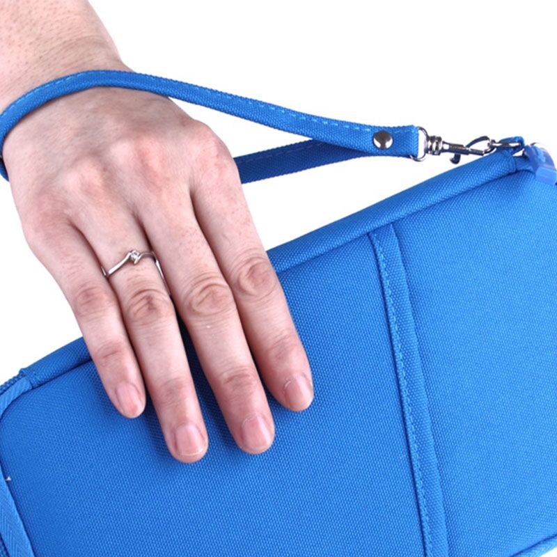 Neu Kommen Koreanische Stil Passport Wallet Travelus Polyester Karte Paket ID Halter Reise Aufbewahrungstasche