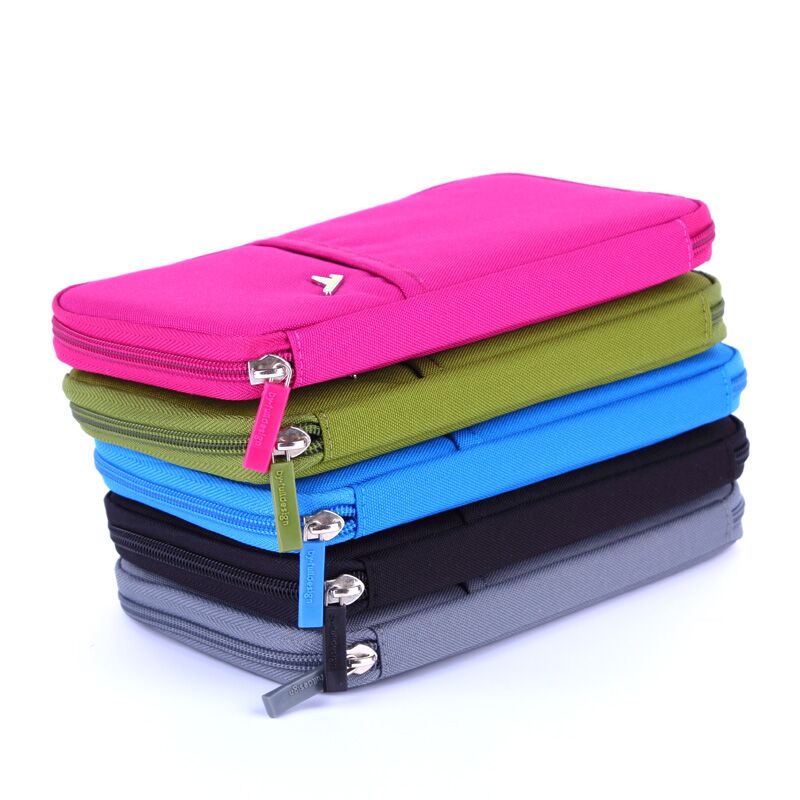 Neu Kommen Koreanische Stil Passport Wallet Travelus Polyester Karte Paket ID Halter Reise Aufbewahrungstasche
