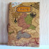 1 X Reise Welt Reisepass Ticket Dokument Schutzabdeckungsfall Tasche Brieftasche